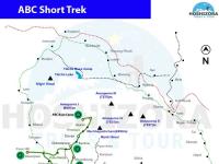 Map of ABC Short Trek
